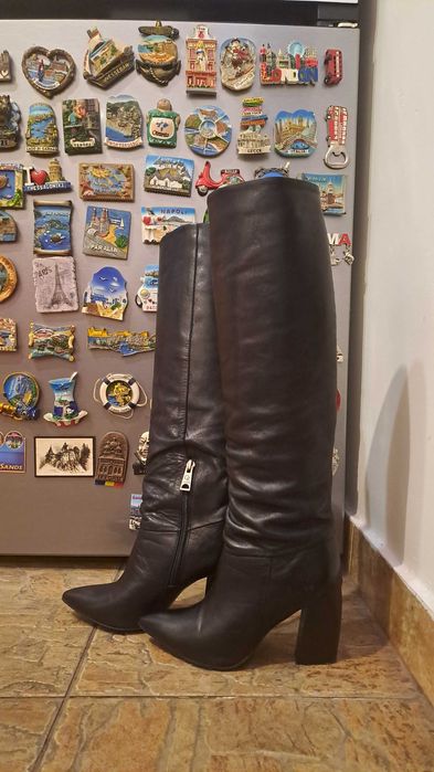 Cizme de piele Carini masura 36