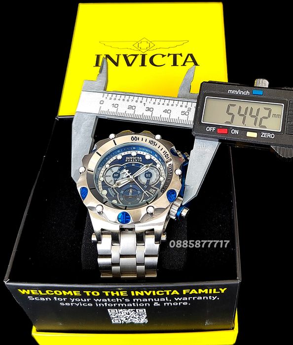 часовник INVICTA Venom Reserve 54 mm, Инвикта нов