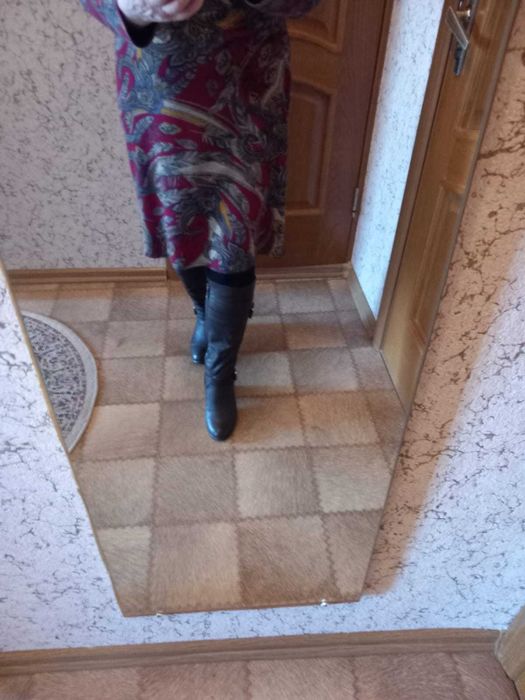Сапоги женские длинные