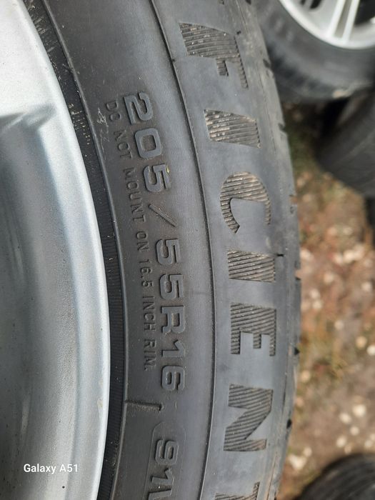 Ляти джанти с гуми. Мерцедес 5×112,16цола