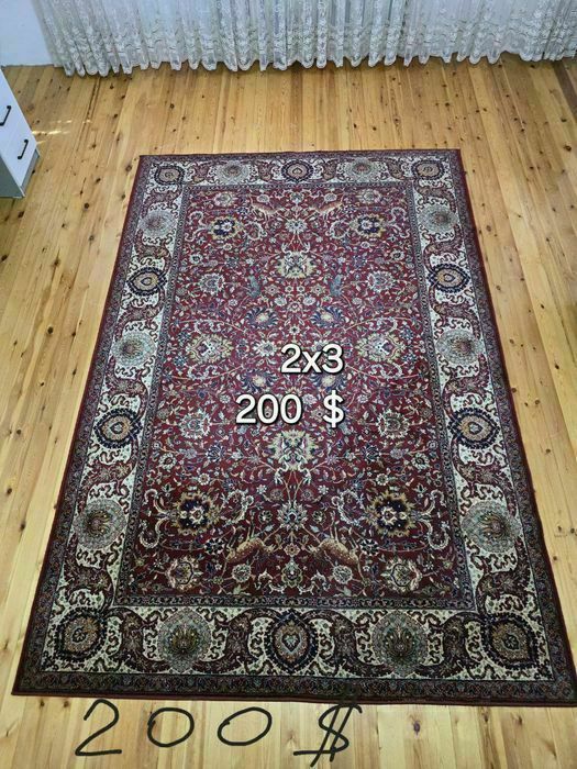 Ковер , Гилам , шерсть 1.5x2... 2х3...3x5 после химчистки
