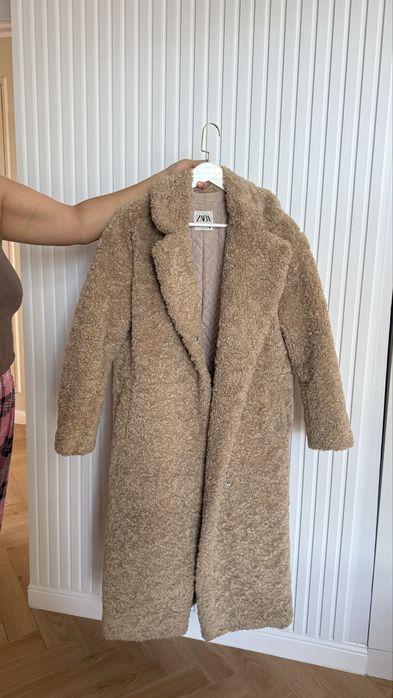 Искусивннная шуба от zara