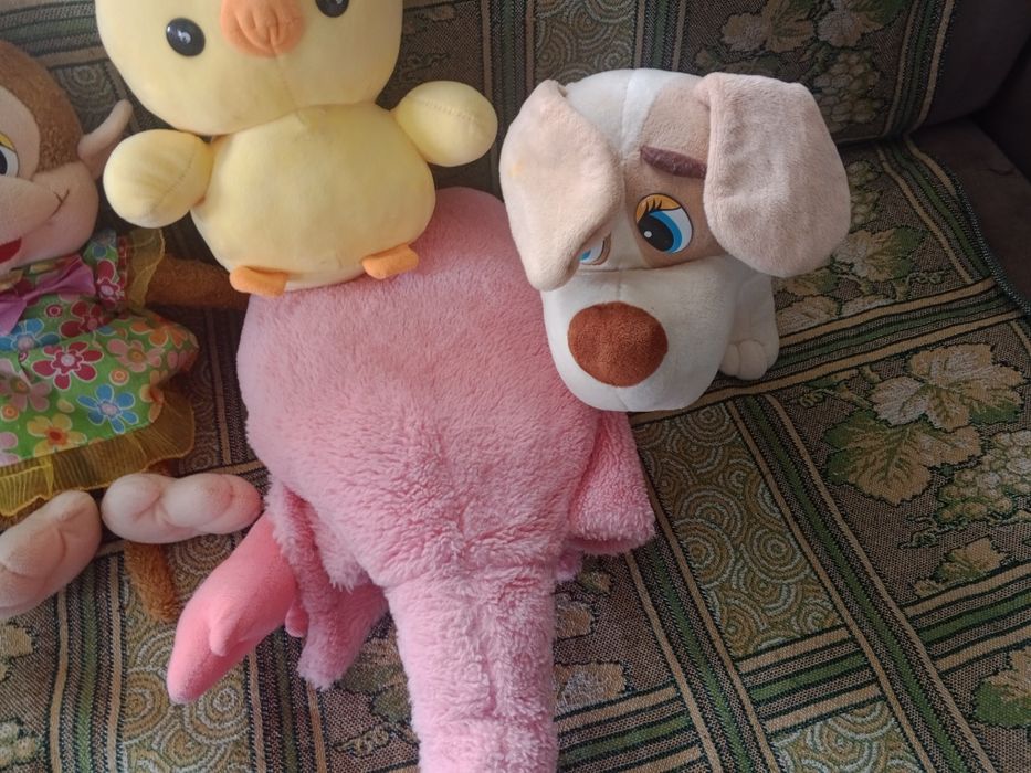 Мягкие игрушки .