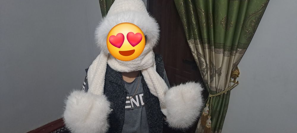 Шарф шапка новые женский