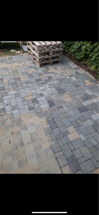 Укладка брусчатки