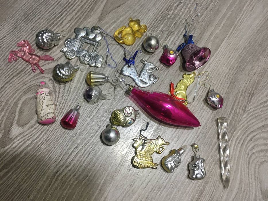 Ёлочные игрушки советского союза