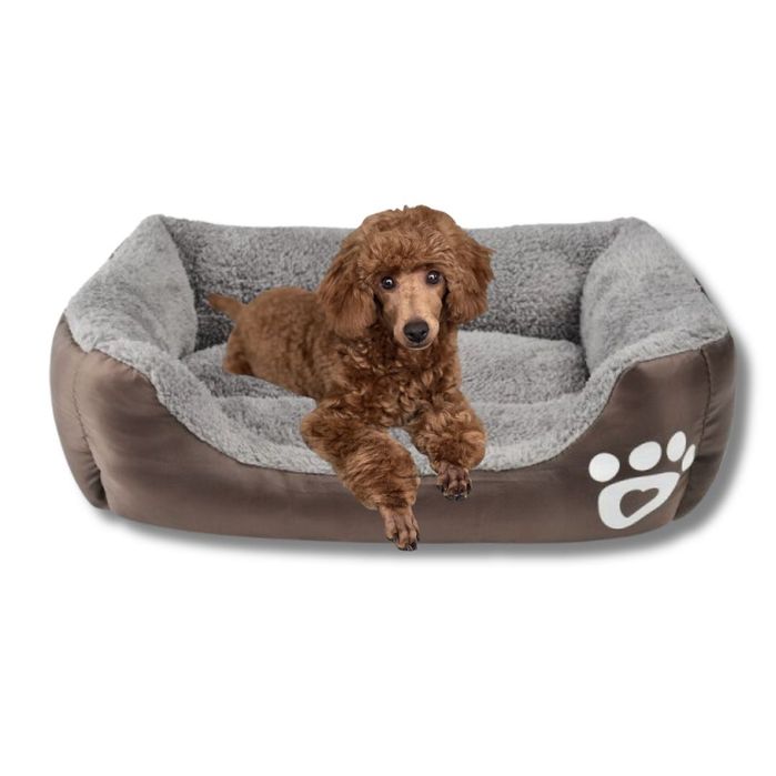Легло за средно куче -Л -кафяво