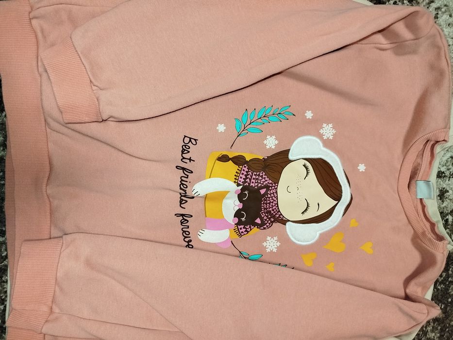 Детски плътни блузки