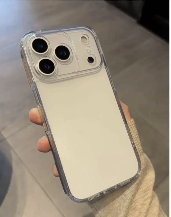 Чехол для Apple iPhone 17 Pro прозрачный