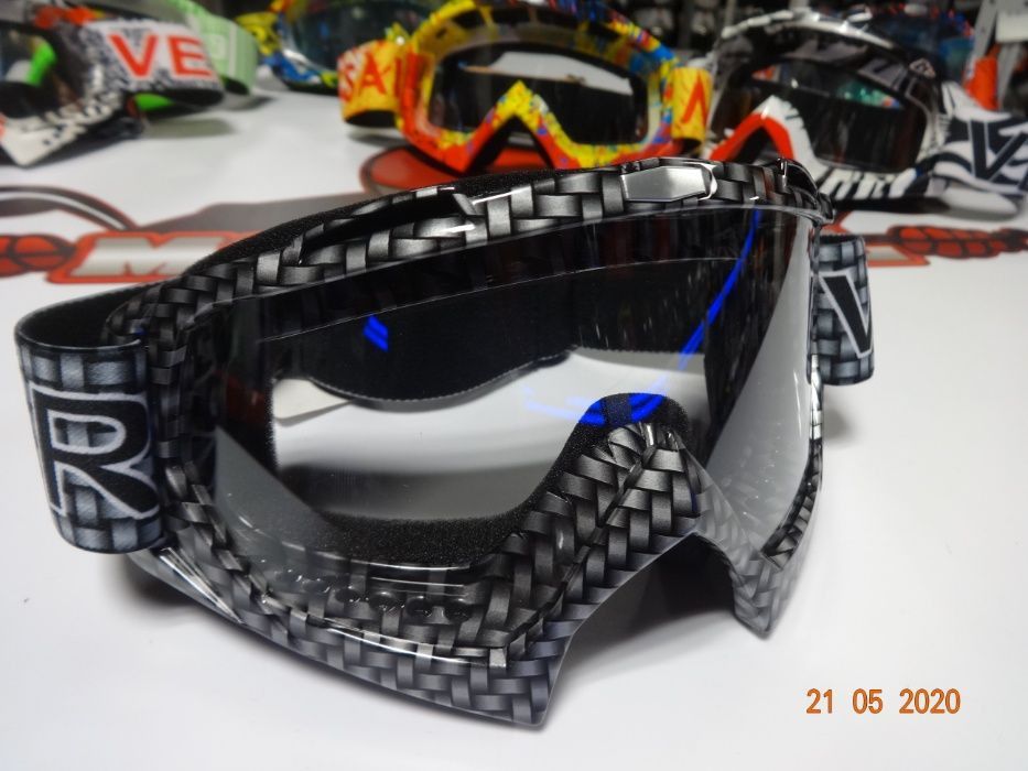 Очила за мотокрос крос ендуро маска прозрачни мото мотор