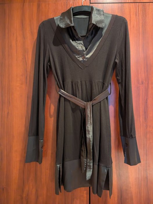 Рокля памук, сатен, производство -Италия