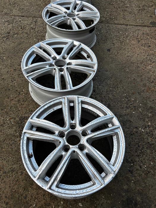 Set jante aliaj 5x112 ET36 7.5Jx17H2 cu senzori presiune
