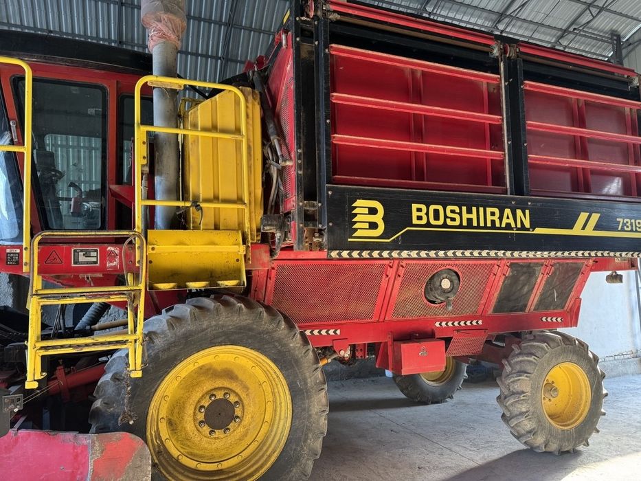 BOSHIRAN Paxta terish mashinasi KOMBAYIN  Пахта териш машинаси