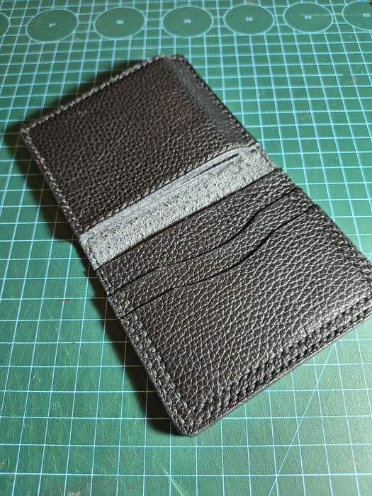 Кошелёк трифолд ручной работы