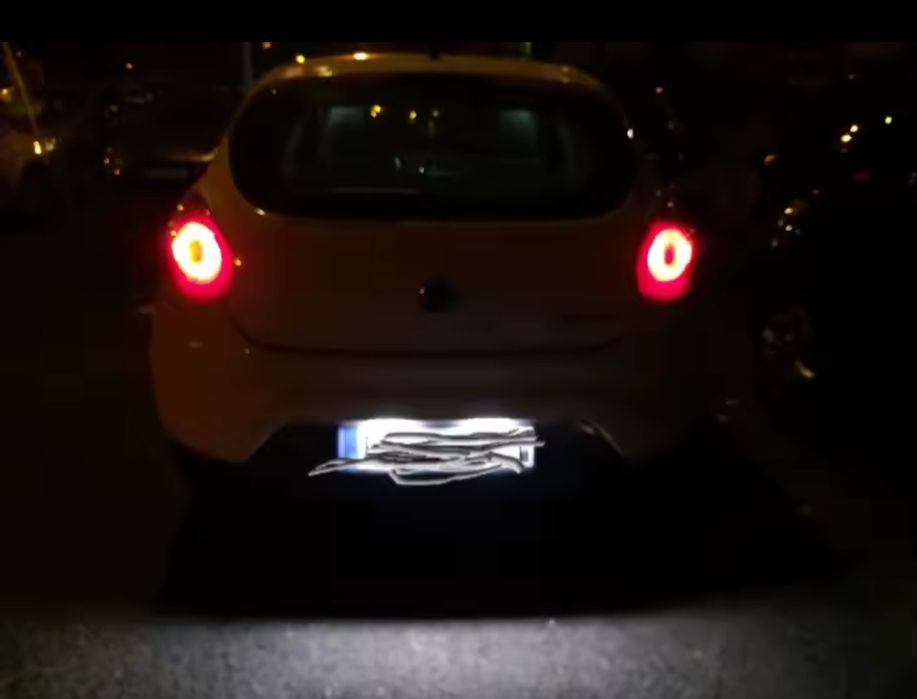 Лед плафони за задния регистрационен номер за Фиат Fiat пунто браво