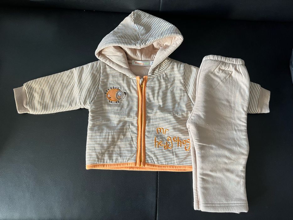 Яке Benetton /Ватиран комплект за момче