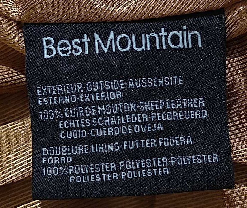Кожено яке Best Mountain - ново, оригинално
