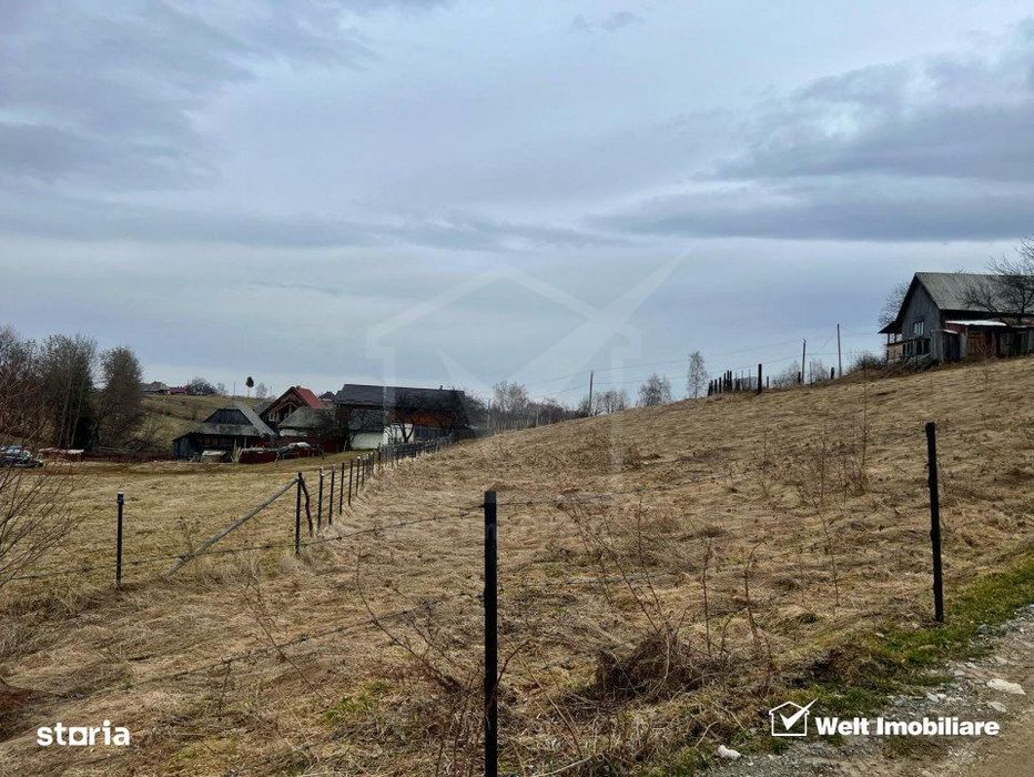 Teren pentru cabana, Risca, Valea Fericirii