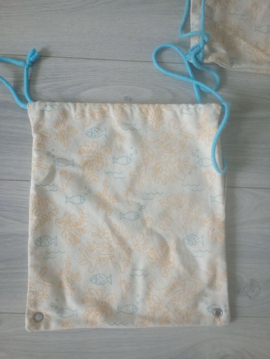 Rucsac din panza tare si bumbac crese si gradinita