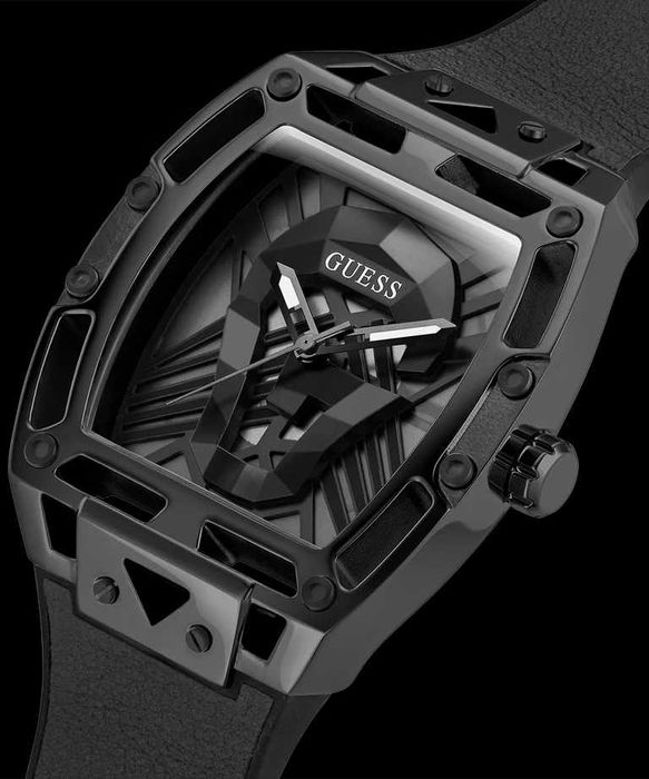 Guess Men's Watch Black Tone лимитиран