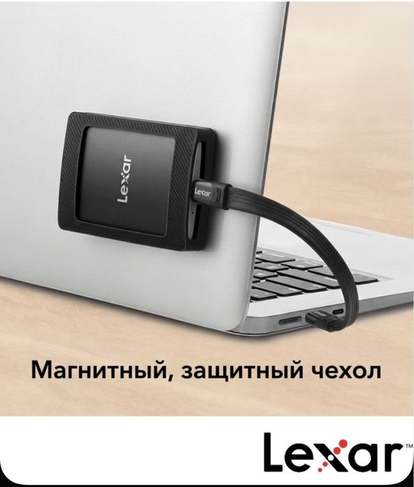 Новый. Lexar magsafe. 1TB. 2TB. Портативный portable