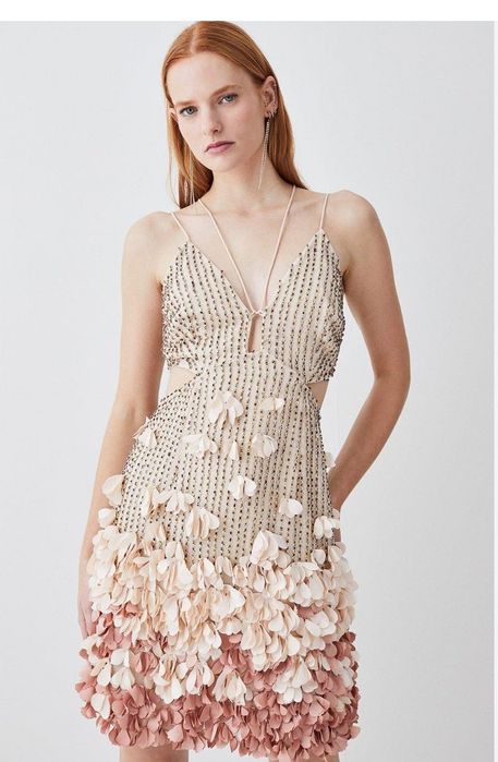 Официална рокля Karen Millen - нова с етикет, размер UK 8, EU 36(S)