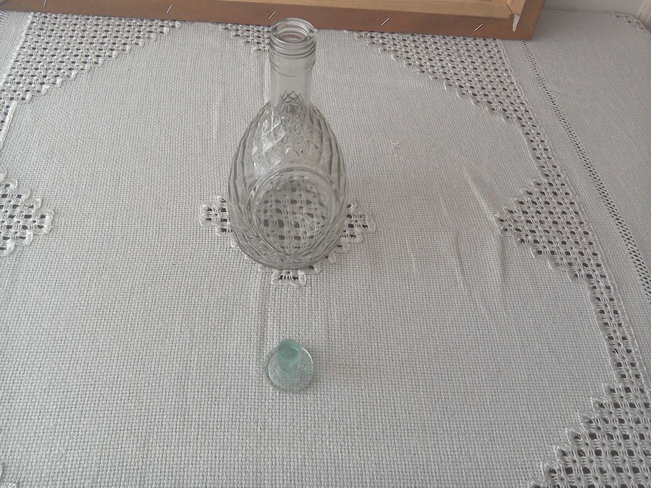 Sticlă decantor cu dop pentru tării - 0,5 l