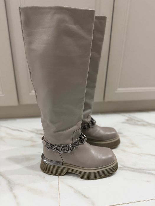 Сапоги трубы зима