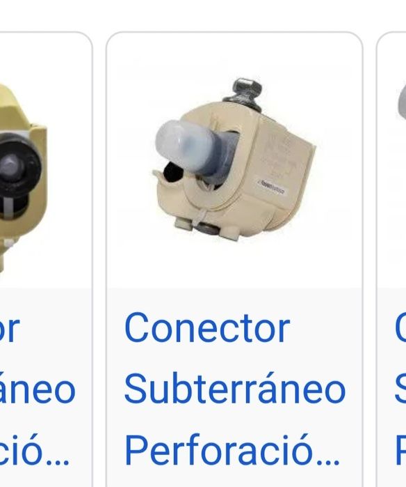 Conector subteran cu perforatie