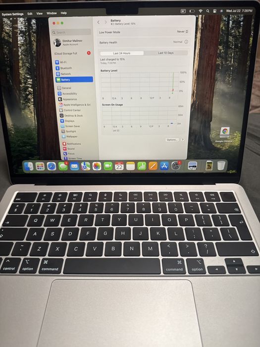 ЧИСТО НОВ Mackbook!!!