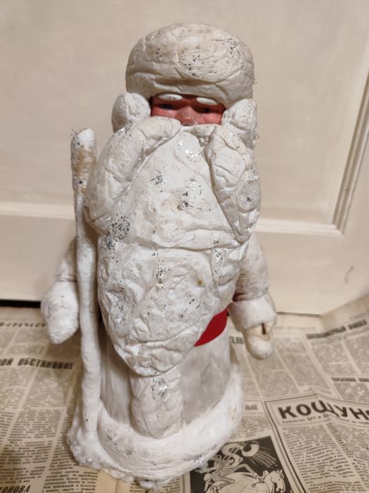 Дед мороз  ватный СССР