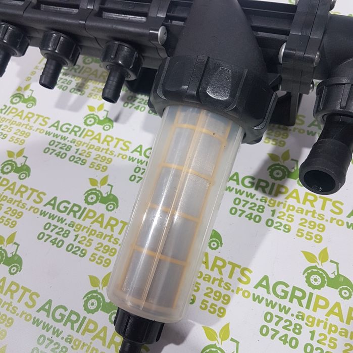 Distribuitor erbicidat cu filtru 3 canale