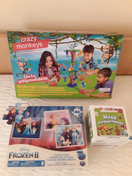 Детски пъзел настолни игри