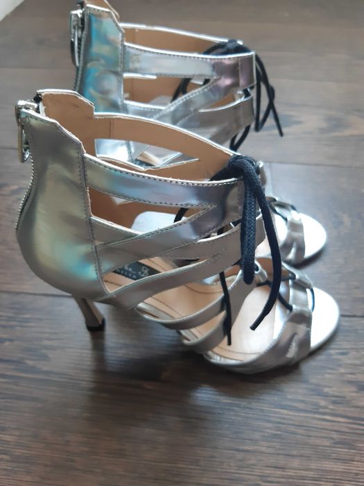 sandale argintii Cristhelen B, marimea 39