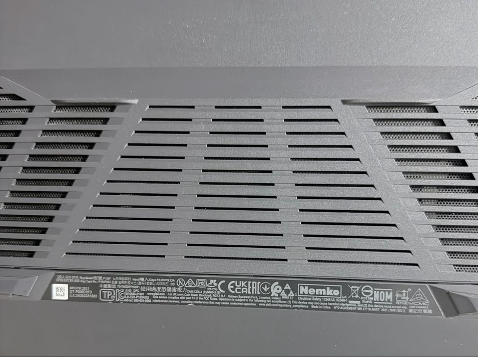 DELL G15/120Hz IPS/i5-10200H/GTX 1650/16GB DDR4