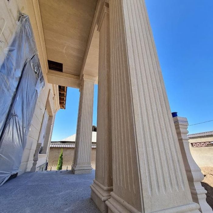 Травертин гранит мрамор балесина перила