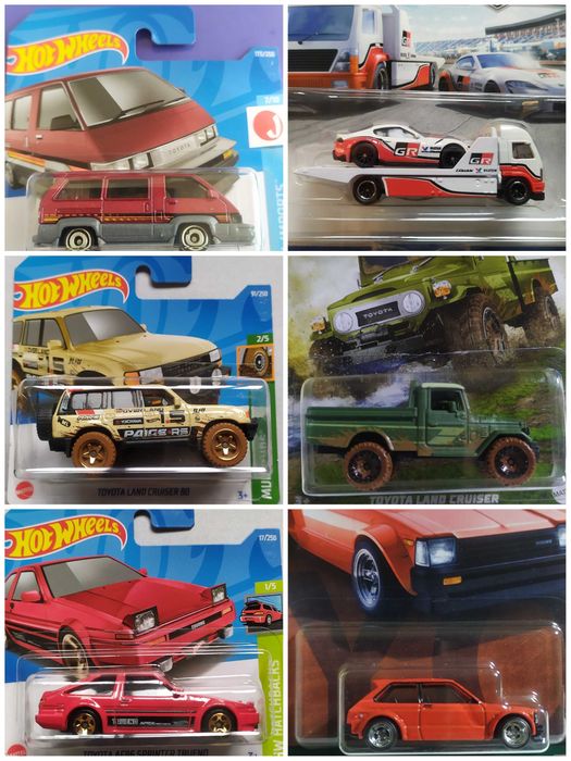 15.05.26 Hot Wheels / Matchbox / Majorette Toyota