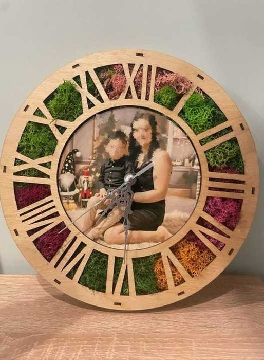 Часовник със скандинавски мъх