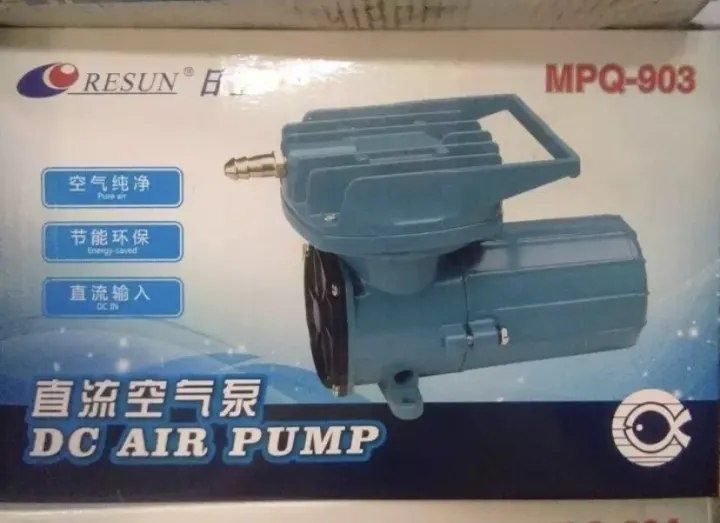 Resun MPQ-903 12W Компрессор для аквариума и прудов