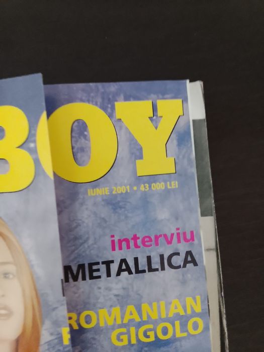 Revista Playboy România – Iunie 2001 – număr de colecție
