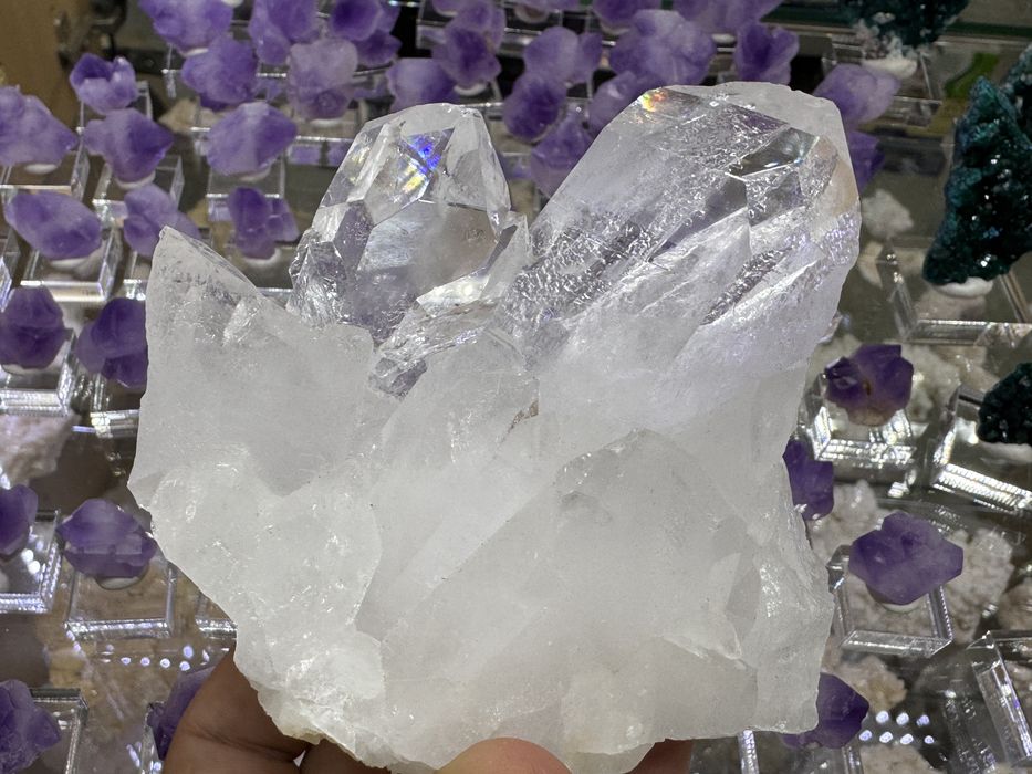 Лемурийски кристал / Lemurian Quartz ,естествен минерал,