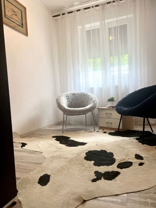 Persoană fizică închiriez ap 3 camere, Et 1, stația Fortuna. A.Vlaicu