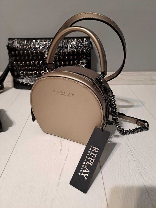 Дамска чанта Zara, Trussardi, Replay