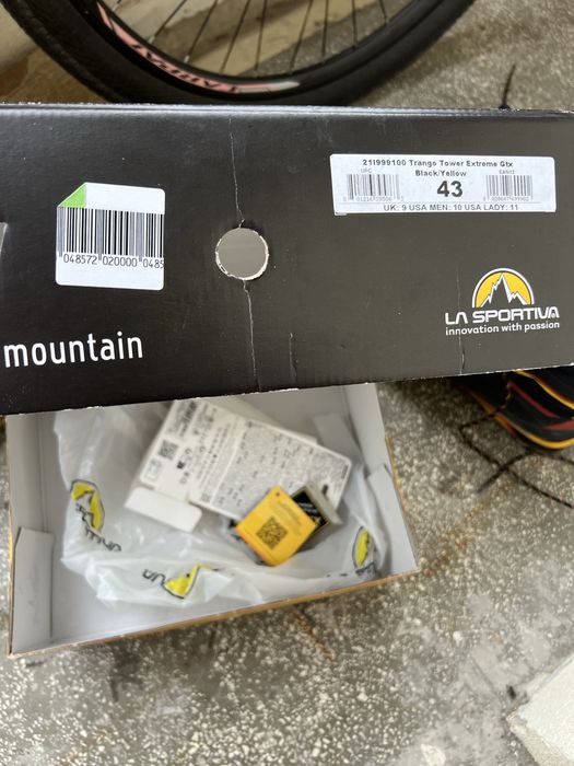 La Sportiva Trango Tower GTX Extreme , marimea 43, ghete bocanci munte