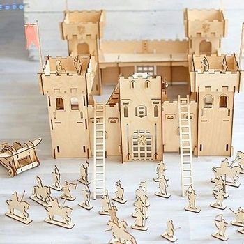 Домики из эко дерева