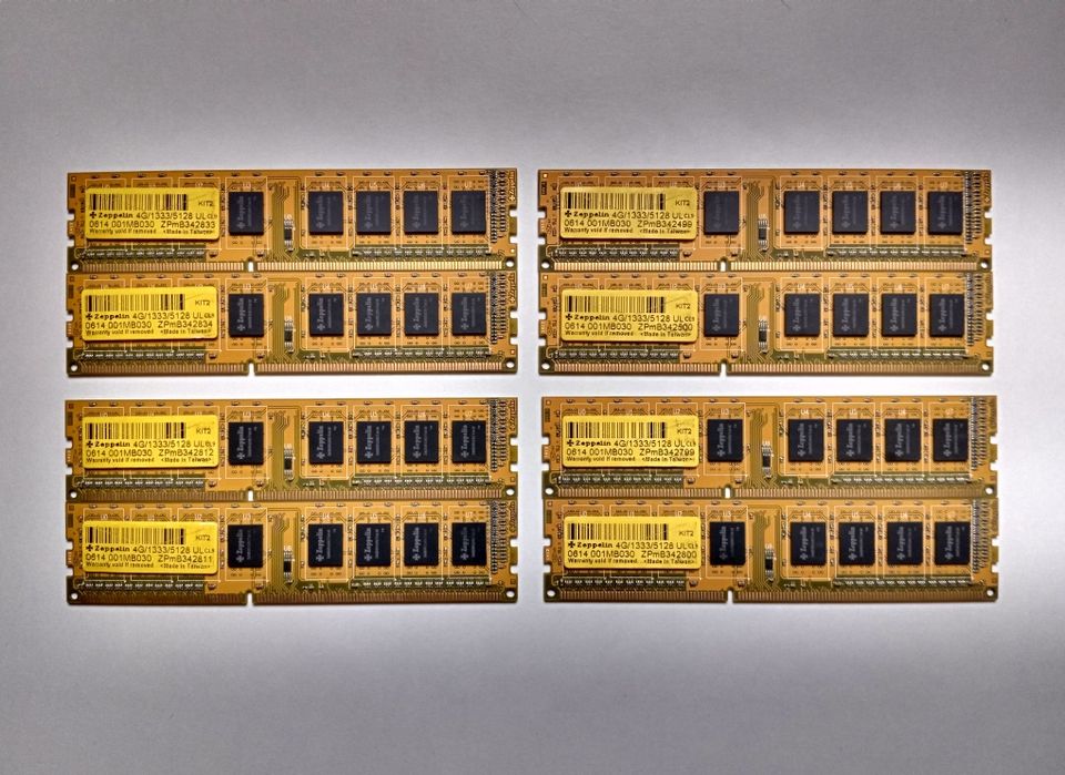 DDR3 8GB Kit (2x4GB) 1333MHz