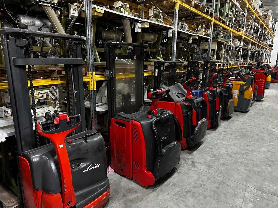 Lize electrice cu catarg si transpaleti