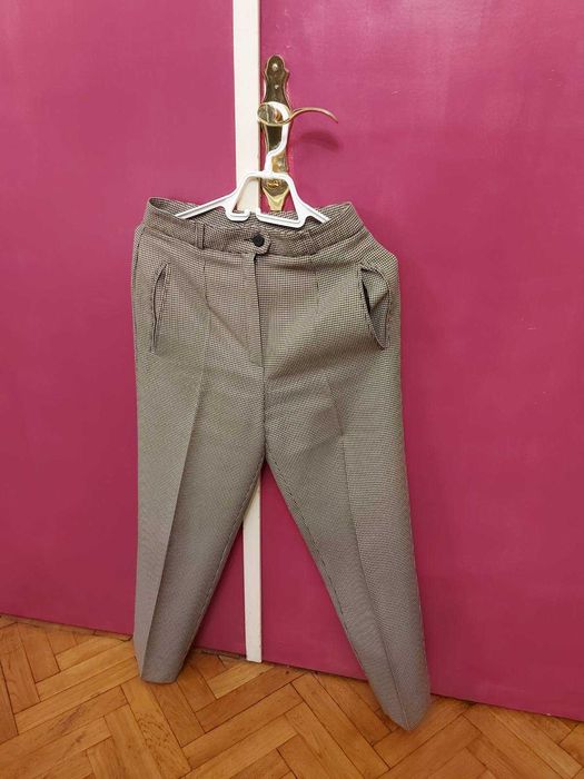 Пепитен панталон за студеното време