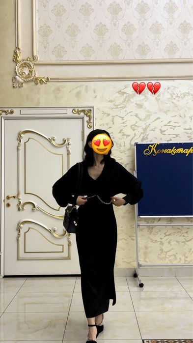Черное платье/платье