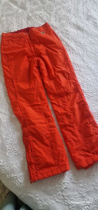 Фирменные теплые болоньевые брюки